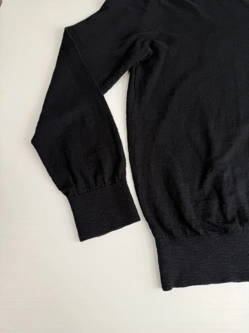 Banana Republic Sweater Men Extra Large Light Cotton V Neck Work Party Core Ex